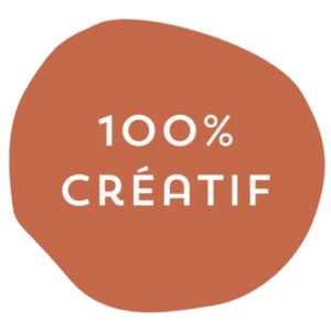 Badge Malopi - 100% Créatif